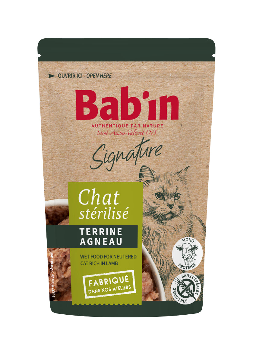 Terrine Chat - Agneau