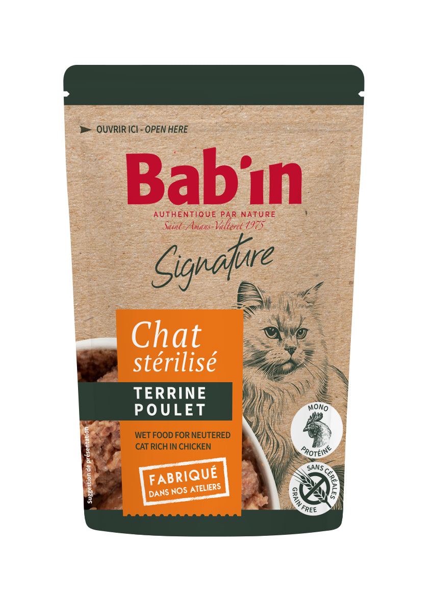 Terrine Chat - Poulet