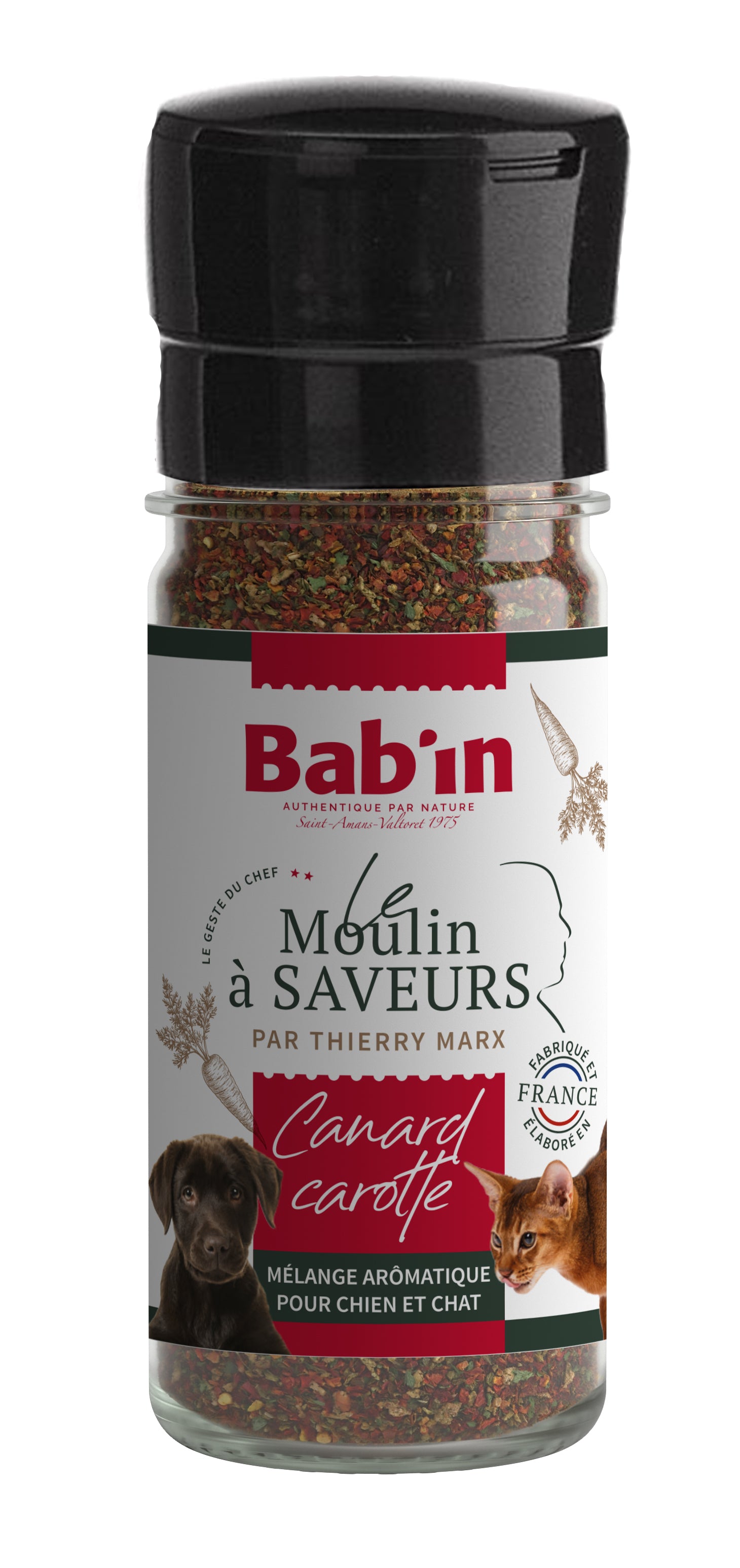 Le moulin à saveurs - Canard, Carotte, par le chef Thierry Marx
