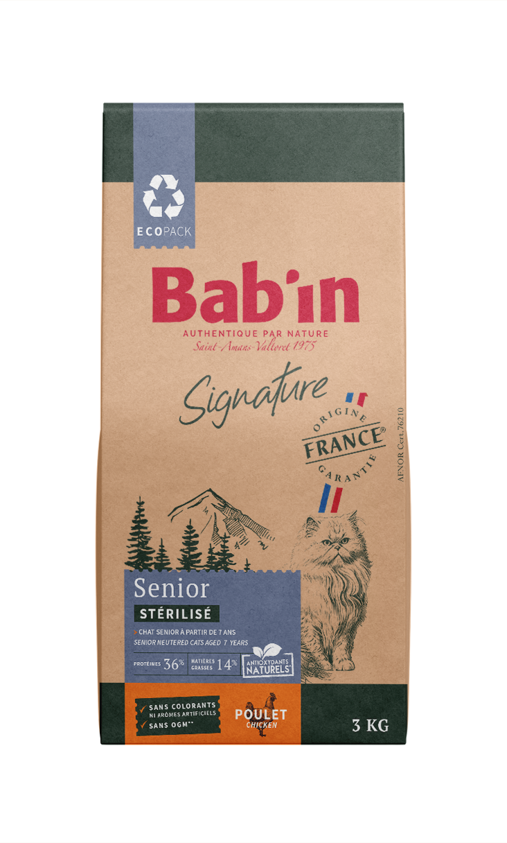 BAB’IN SIGNATURE CHAT SENIOR STÉRILISÉ