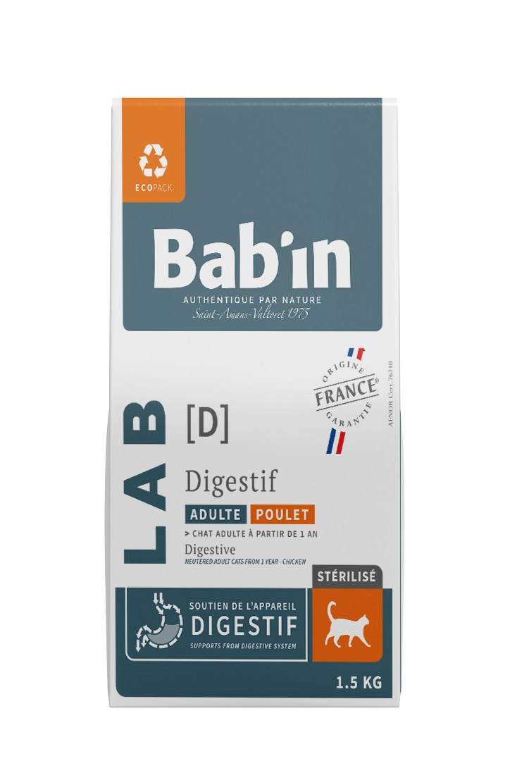 BAB’IN LAB CHAT ADULTE DIGESTION