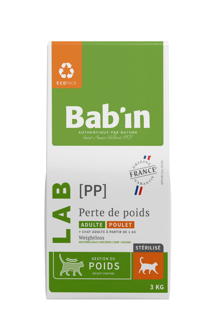 BAB’IN LAB CHAT ADULTE PERTE DE POIDS