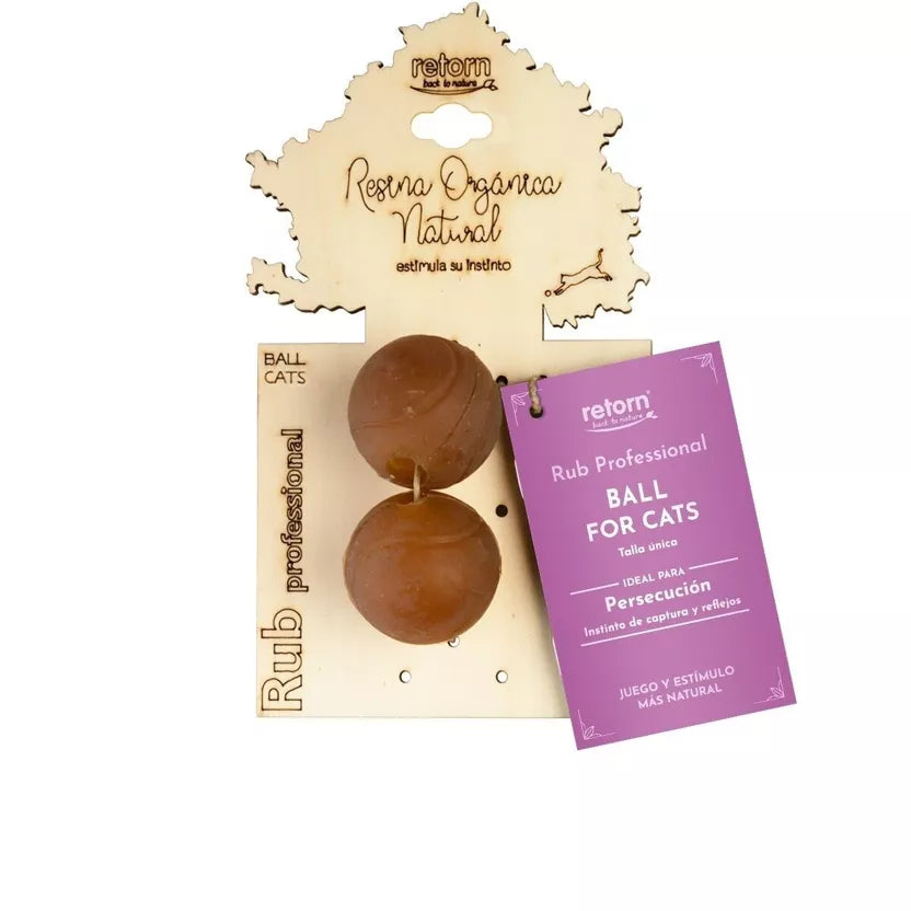 Jouet pour chat Rub Ball x2