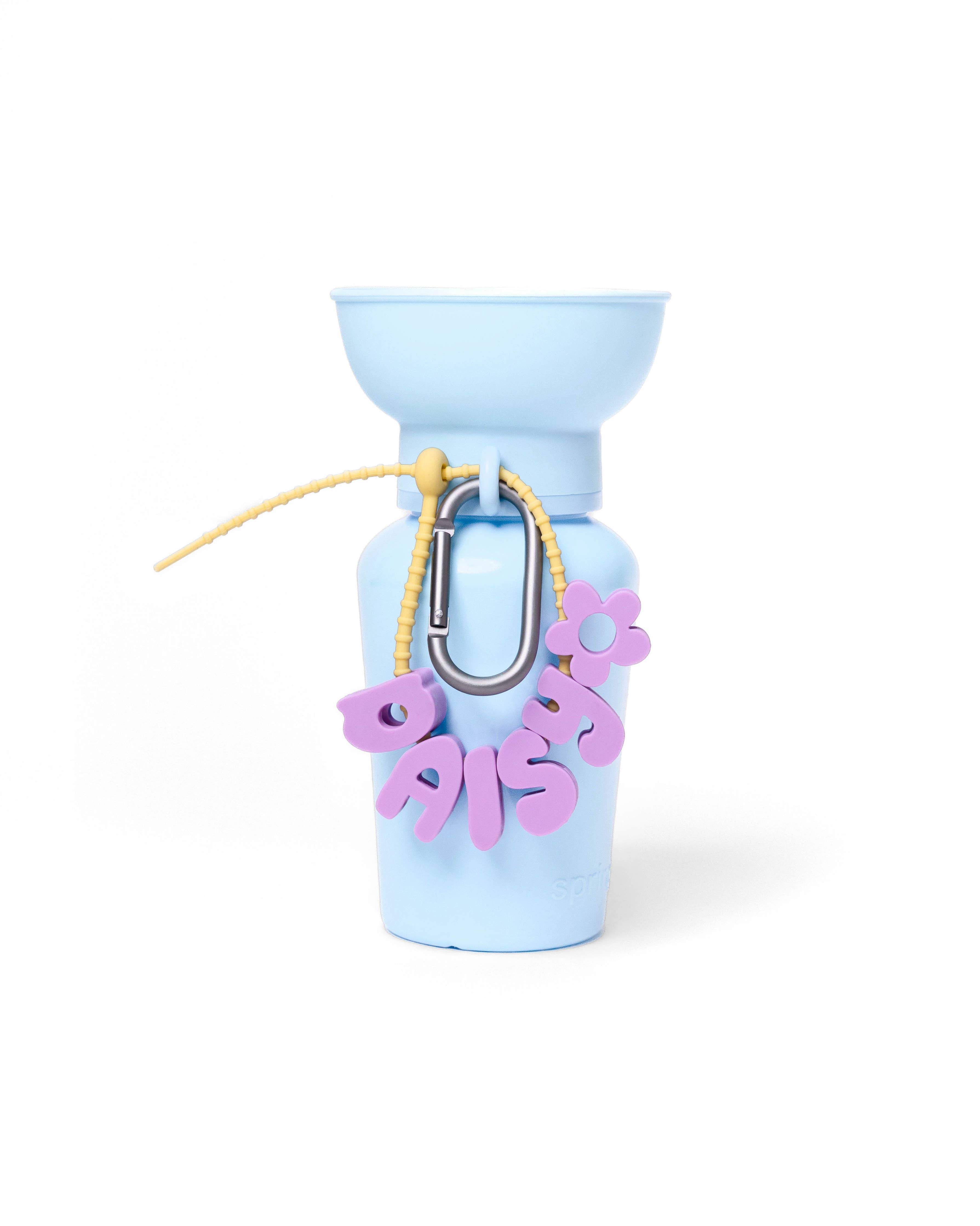 Bouteille d'eau de voyage pour chien 590ml à bouchon flip
