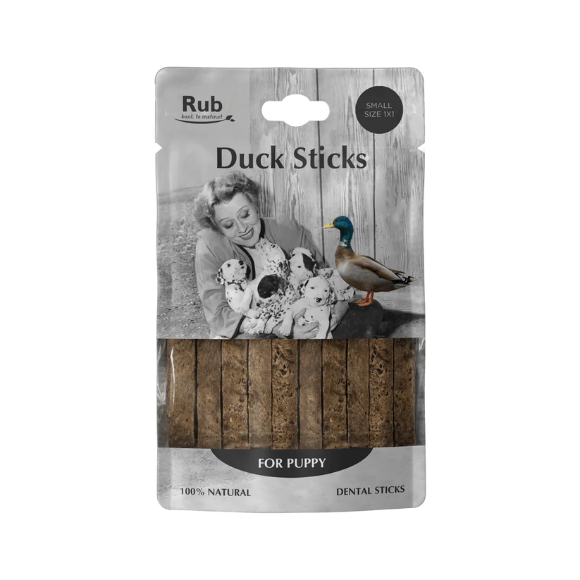Stick au canard pour chiots