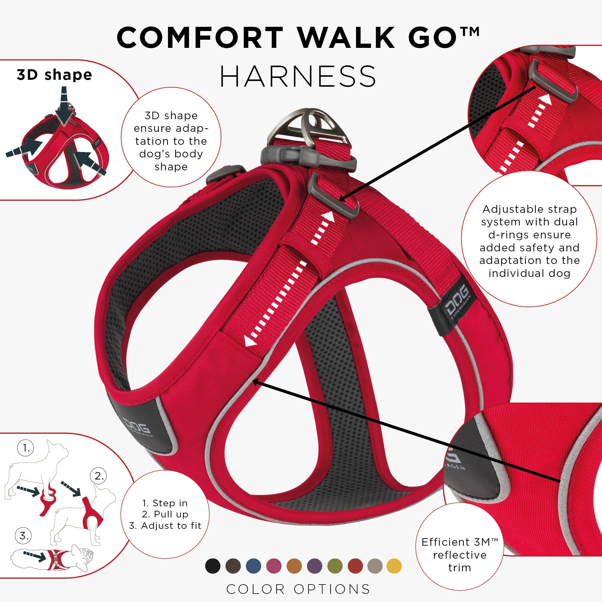 Harnais Comfort Walk Go™
