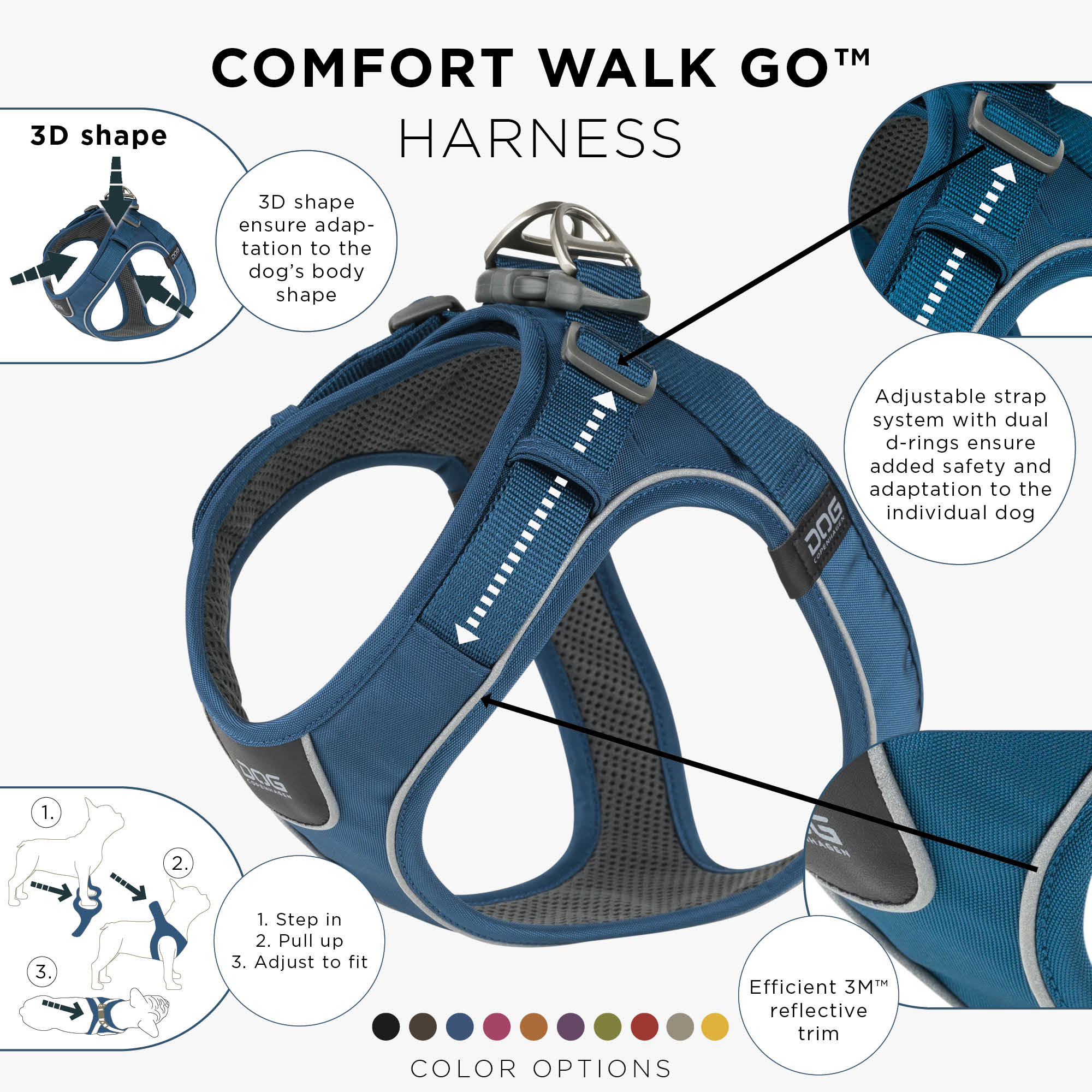 Harnais Comfort Walk Go™